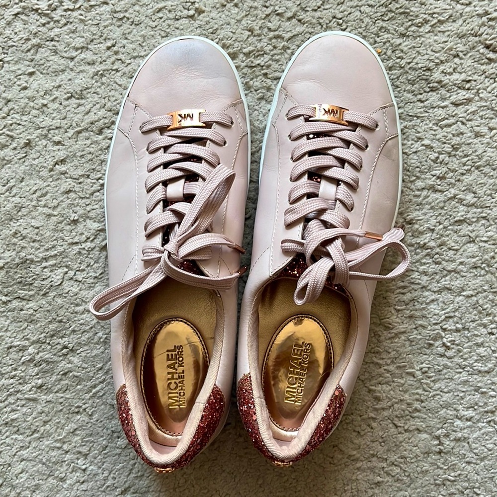 Rose Gold MK sneakers
